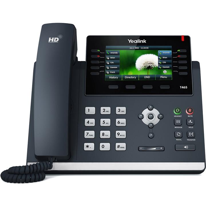 تلفن تحت شبکه یالینک مدل SIP T46S Yealink SIP T46S IP Phone